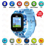 WikyWatch4S 2 mavi kamuflaj