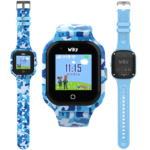 Wiky Watch 4S Mavi Kamuflaj Akıllı Çocuk Saati 4 WikyWatch4S 6 mavi kamuflaj
