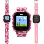 Wiky Watch 4S Pembe Kamuflaj Sim Kartlı Akıllı Çocuk Saati 4 WikyWatch4S 6 pembe kamuflaj