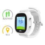 Wiky Watch 5E Beyaz Renk Akıllı Çocuk Saati 7 wiky 5e beyaz adimsayar