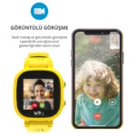 Wiky E-SIM'li Sarı 5E Akıllı Çocuk Saati 2 wiky 5e sari goruntulu gorusme